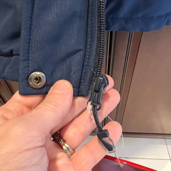 NWT Camel Crown Coat Navy Blue - XL - Picture 10 of 10